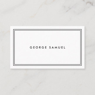 Elegante Minimaal Zakelijk Branding Visitekaartje