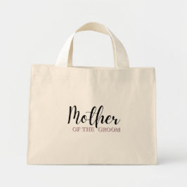 Elegante Minimal Art Canvas tas - Moeder van de br