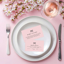 Elegante Minimal Bow Baby shower Luier Raffle