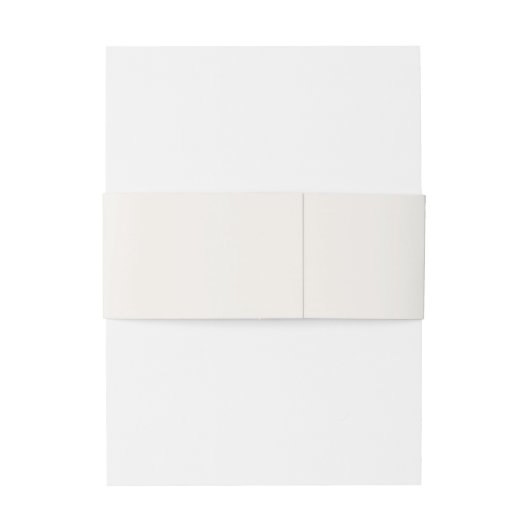 Elegante Minimal Bow Wedding Monogram Uitnodigingen Wikkel (Achterkant Voorbeeld)