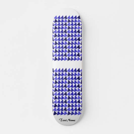 Elegante Minimal Simple Geometric Gradient DIY naa Persoonlijk Skateboard (Voorkant)