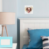 Elegante minimale hartfoto met naam goud folie afdrukken (Insitu (Slaapkamer))