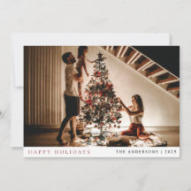 Elegante minimale kerst | Modern familieportret