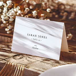 Elegante minimale moderne kalligrafie script bruil plaatskaartje