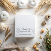 Elegante minimale productnaam en zorginstructies rubberstempel