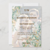 Elegante minimale schone neutrale rustieke foto br kaart (Voorkant)