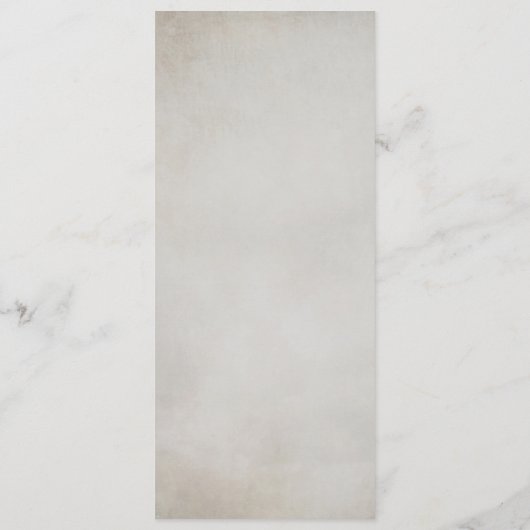 Elegante minimale typografie bruiloft menu (Achterkant)