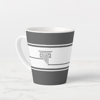 Elegante Minimalist Latte Mok