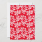 Elegante minimalistische aangepaste foto kerst Kaa Feestdagenkaart (Achterkant)