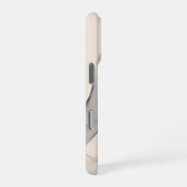 Elegante minimalistische Abstracte lijnkunst | est iPhone Hoesje (Rechterkant)