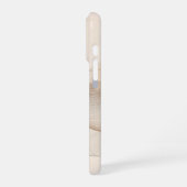 Elegante minimalistische Abstracte lijnkunst | est iPhone Hoesje (Linkerkant)