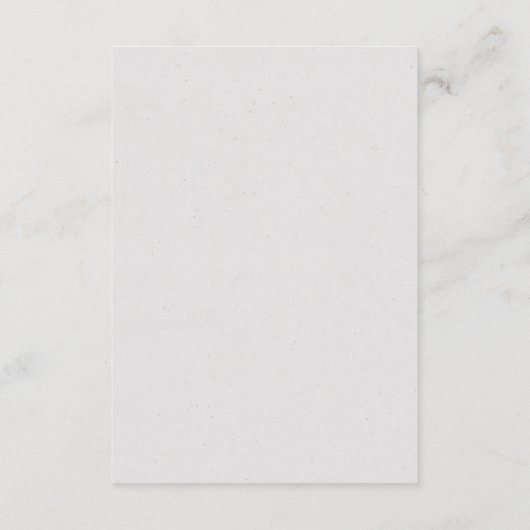 Elegante Minimalistische Bloemige Bruiloft Informatiekaartje (Achterkant)