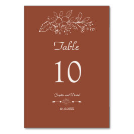 Elegante minimalistische bloemige salie groene bru kaart