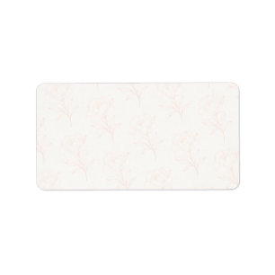 Elegante Minimalistische Botanische Tuin Bruiloft Etiket