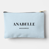 Elegante minimalistische bruidsmeisje cadeau | Zac Etui (Achterkant)