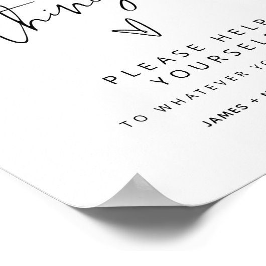 Elegante minimalistische bruiloft badkamer mand te poster (Hoek)