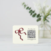 Elegante minimalistische bruiloft Eenvoudige klass Informatiekaartje (Staand voorkant)