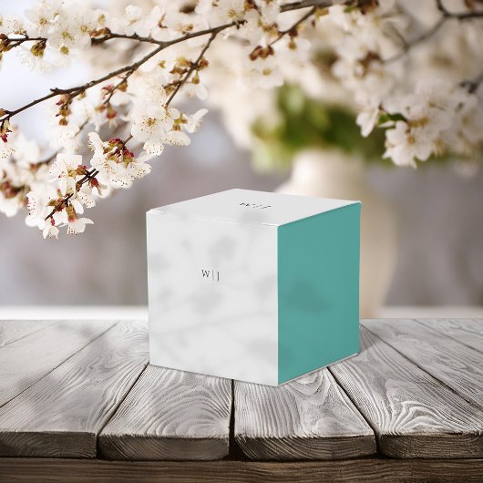 Elegante minimalistische bruiloft Favor Box Bedankdoosjes