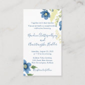 Elegante minimalistische bruiloft uitnodiging Sjab (Voorkant)