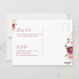 Elegante minimalistische bruiloft uitnodiging Sjab