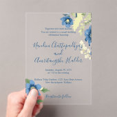 Elegante minimalistische bruiloft uitnodiging Sjab (Insitu (Draagbaar))