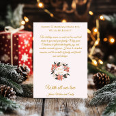 Elegante minimalistische Christmas Candle Krans Ka Kaart