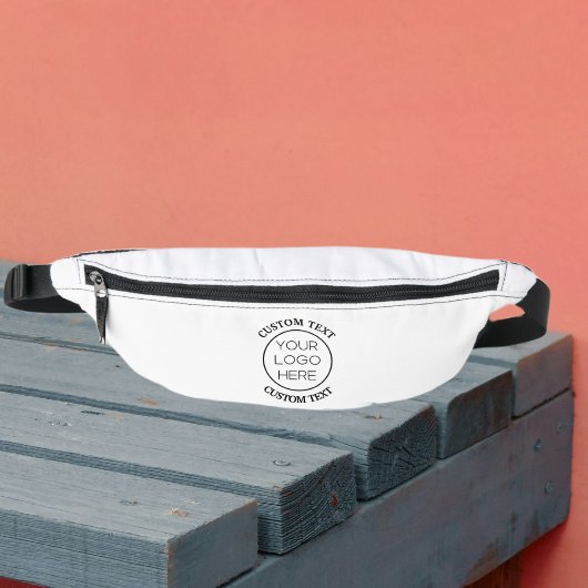 Elegante minimalistische custom business Logo Heuptasje