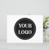 Elegante, minimalistische en strakke zwarte QR-cod (Staand voorkant)