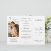 Elegante minimalistische foto bruiloft ceremonie p (Staand voorkant)