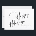 Elegante minimalistische gouden kerstgroet feestdagenkaart<br><div class="desc">Neem gerust contact met me op als je hulp nodig hebt of een nieuw item. Ik reageer snel.</div>