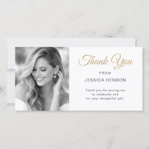 Elegante Minimalistische Gouden Script Verjaardags