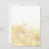 Elegante minimalistische goudwolk 9 negen Baby sho Kaart (Achterkant)