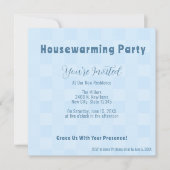 Elegante minimalistische housewarming party uitnod aankondiging (Voorkant)