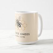 Elegante & Minimalistische Imker Koffiemok (Voorkant rechts)
