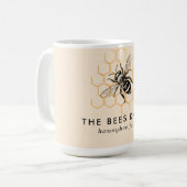 Elegante & Minimalistische Imker Koffiemok (Voorkant links)