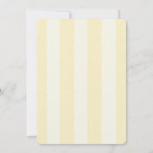 Elegante Minimalistische Kalligrafie Trouw Uitnodi Kaart (Achterkant)