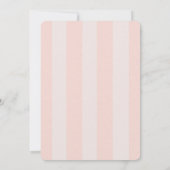 Elegante Minimalistische Kalligrafie Trouw Uitnodi Kaart (Achterkant)