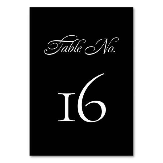 Elegante minimalistische kalligrafie zwart bruilof kaart (Voorkant)