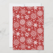 Elegante Minimalistische Kerstgroet Foto Feestdagenkaart (Achterkant)