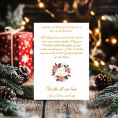 Elegante minimalistische kerstkaars Kaart