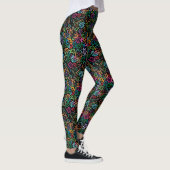 Elegante minimalistische kleur van het levensontwe leggings (Rechts)