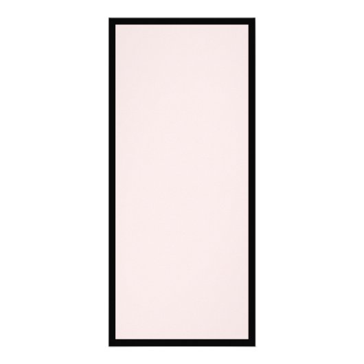 Elegante Minimalistische Luxe Boutique Zwart/Roze Reclamekaart (Achterkant)