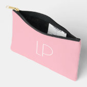 Elegante minimalistische moderne initiaal op paste etui (Open)