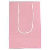 Elegante minimalistische moderne initiaal op paste medium cadeauzakje (Achterkant)