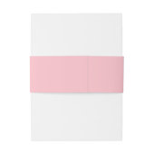 Elegante minimalistische moderne initiaal op paste uitnodigingen wikkel (Achterkant Voorbeeld)