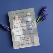 elegante minimalistische moderne trouwfotobedekkin kaart