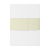 Elegante minimalistische neutrale Initialen Uitnodigingen Wikkel (Achterkant Voorbeeld)