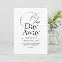 Elegante Minimalistische Oefendiner één dag voorui