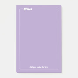 Elegante minimalistische Paarse Post-it® Notes