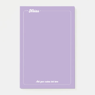 Elegante minimalistische Paarse Post-it® Notes